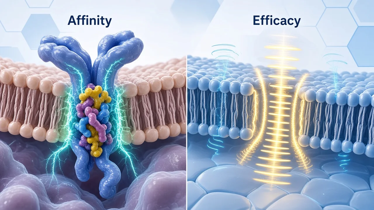 Ligand docking tightly into a receptor for binding preference literacy
