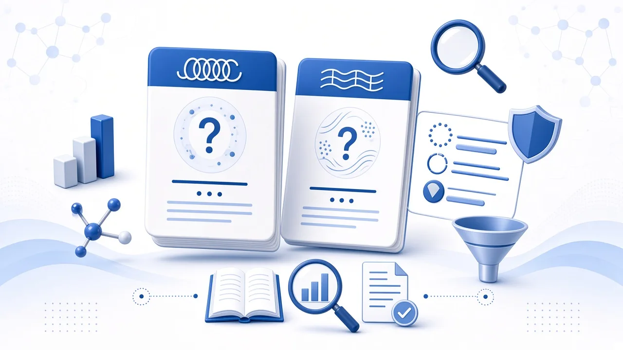 Checklist: brand name, indication, population, limitations