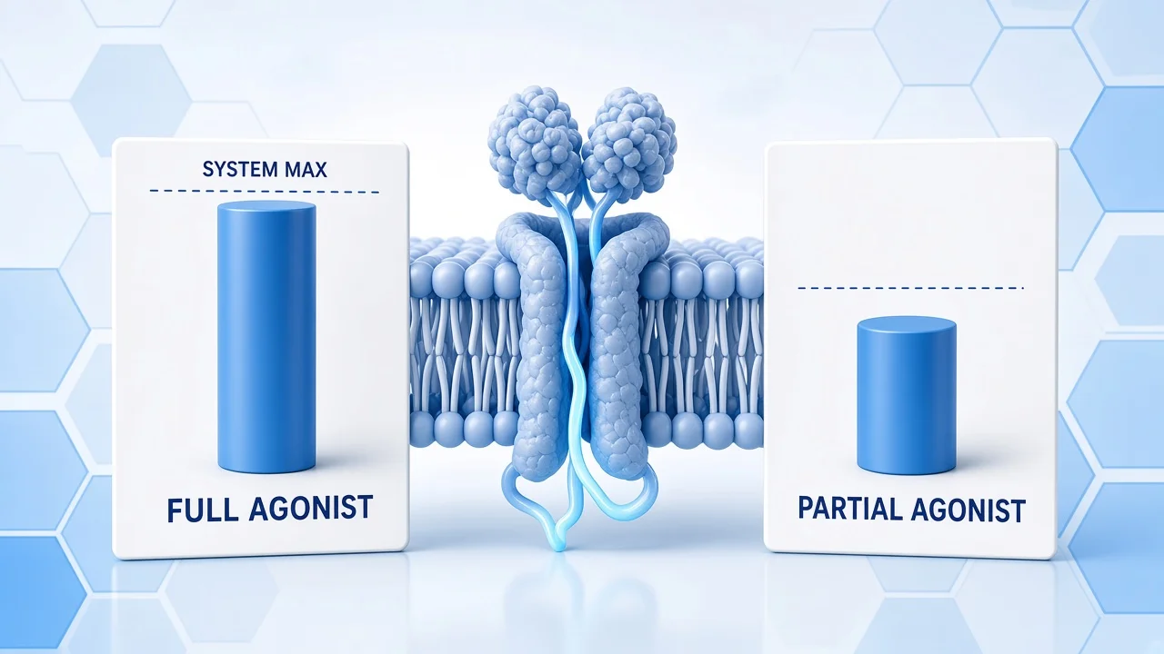 Partial vs Full Agonist Peptides: Response Ceiling Literacy