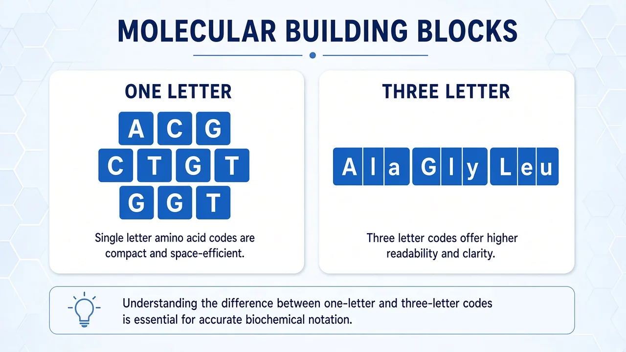 Colorful cards comparing compact letter tiles and longer residue tiles
