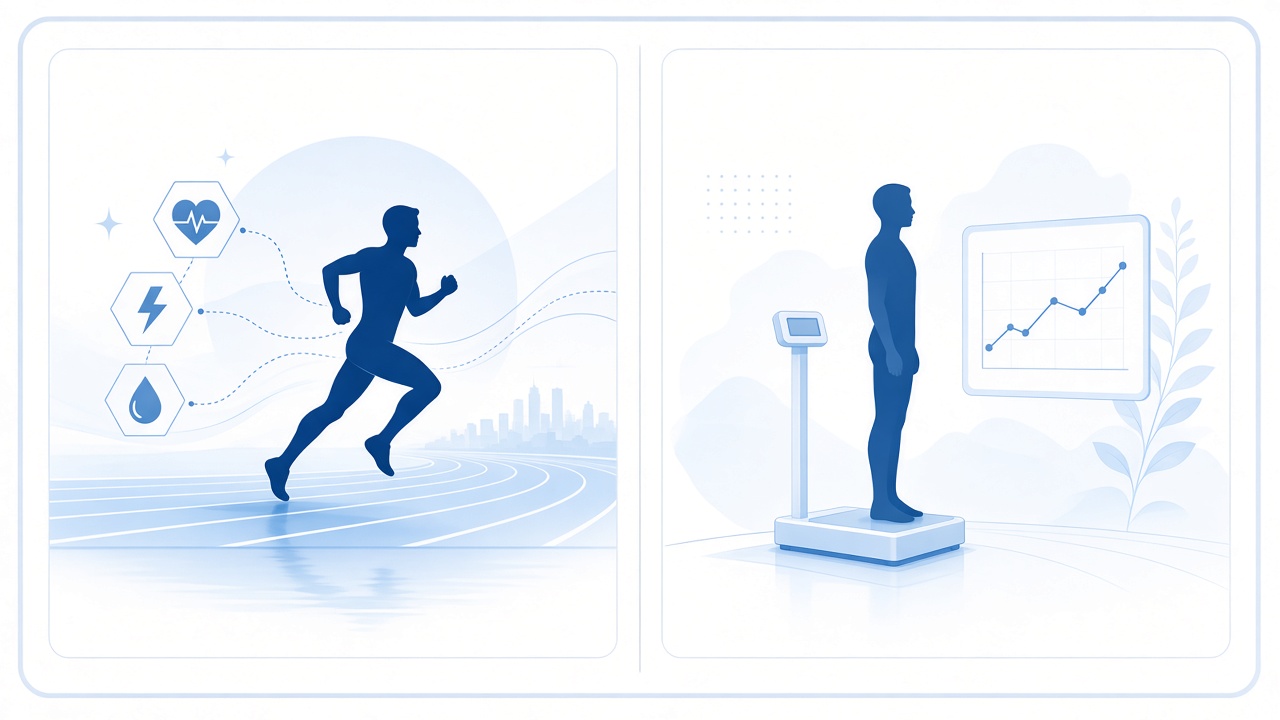 Athlete and clinical reading lanes shown separately