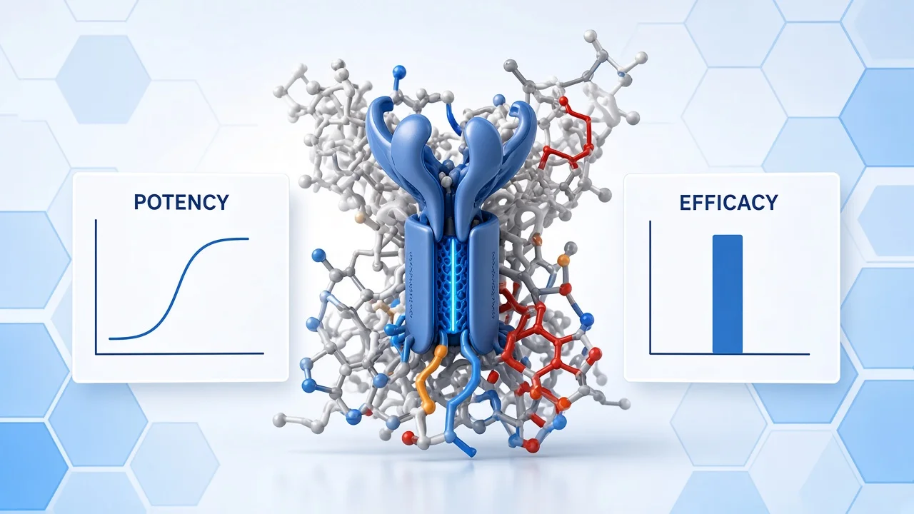 Potency vs Efficacy in Peptide Research: Curve Literacy