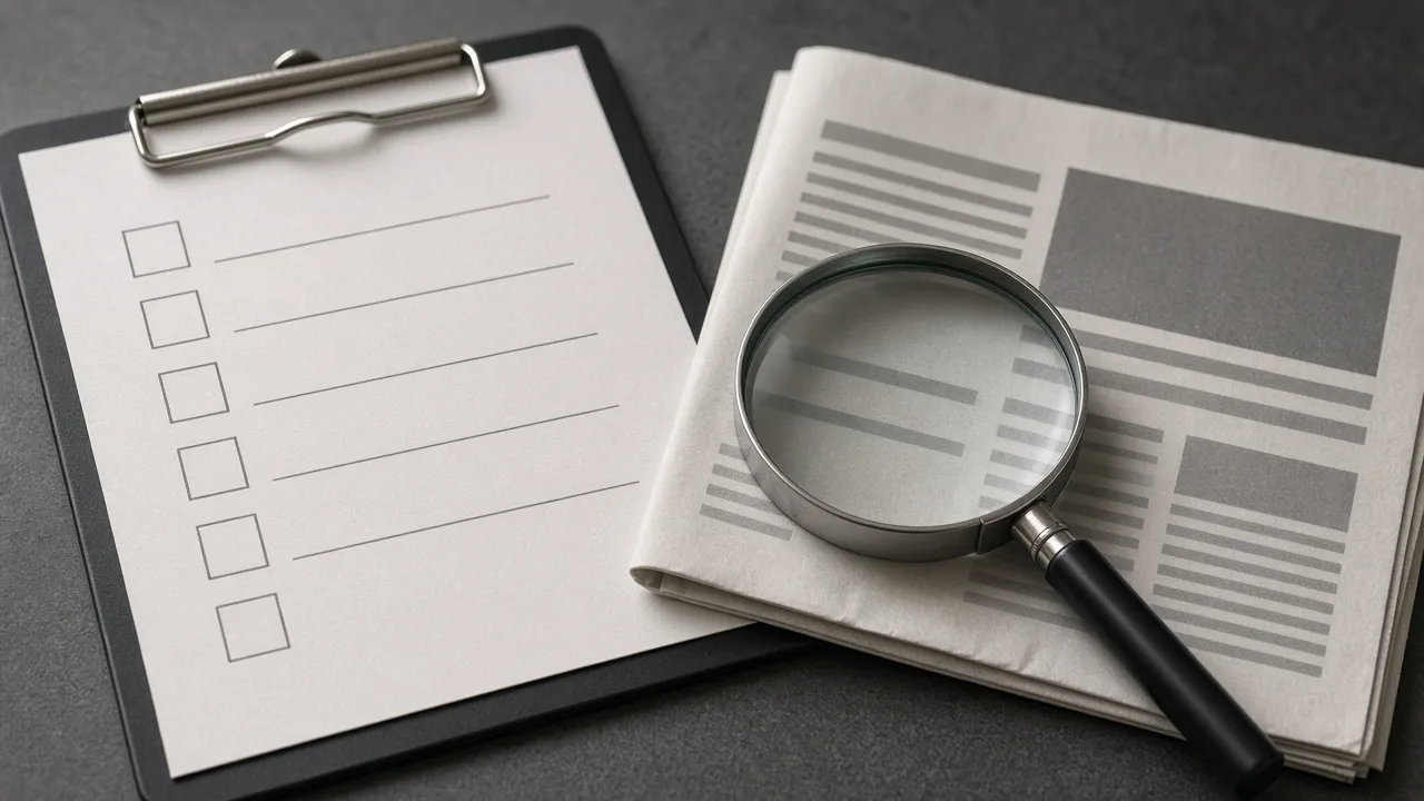 Checklist of endpoint population phase status questions