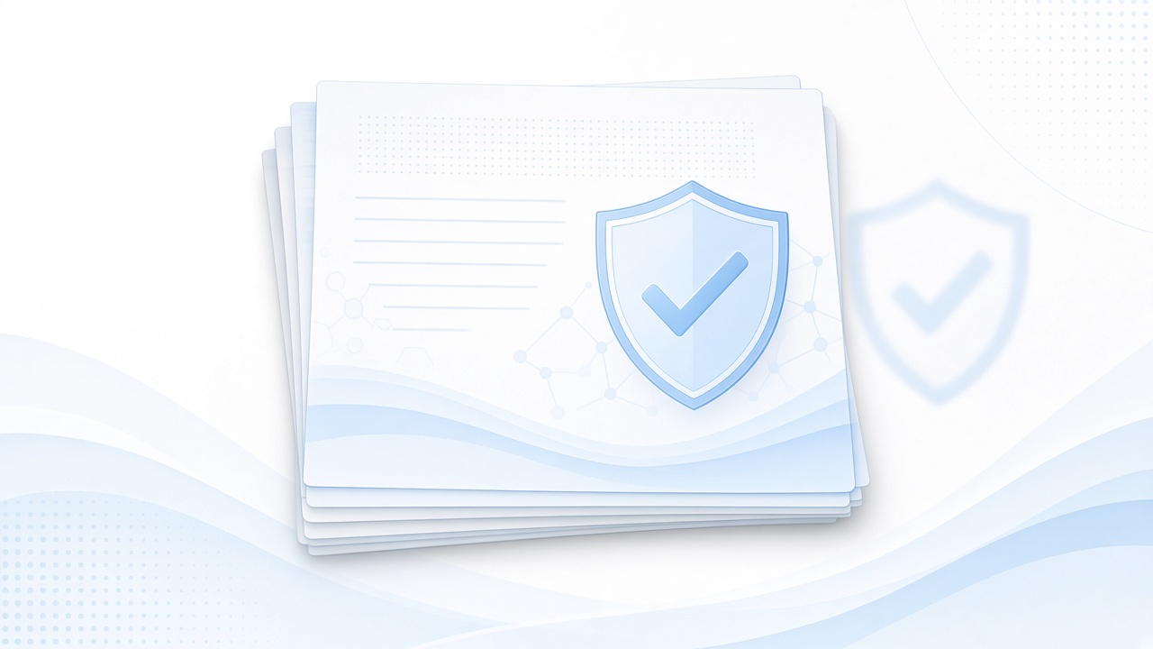 Official prohibited-list document with shield motif